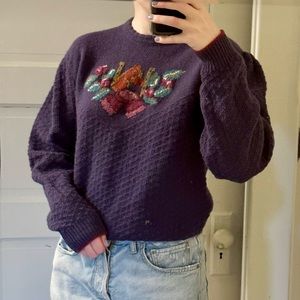 Vintage 100% Wool Sportific Miller’s Kristin Collection Sweater